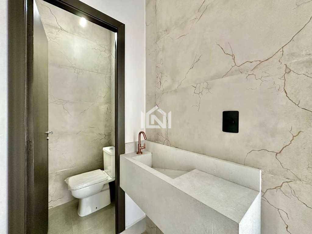 casa a venda no condominio reserva santa maria - lavabo