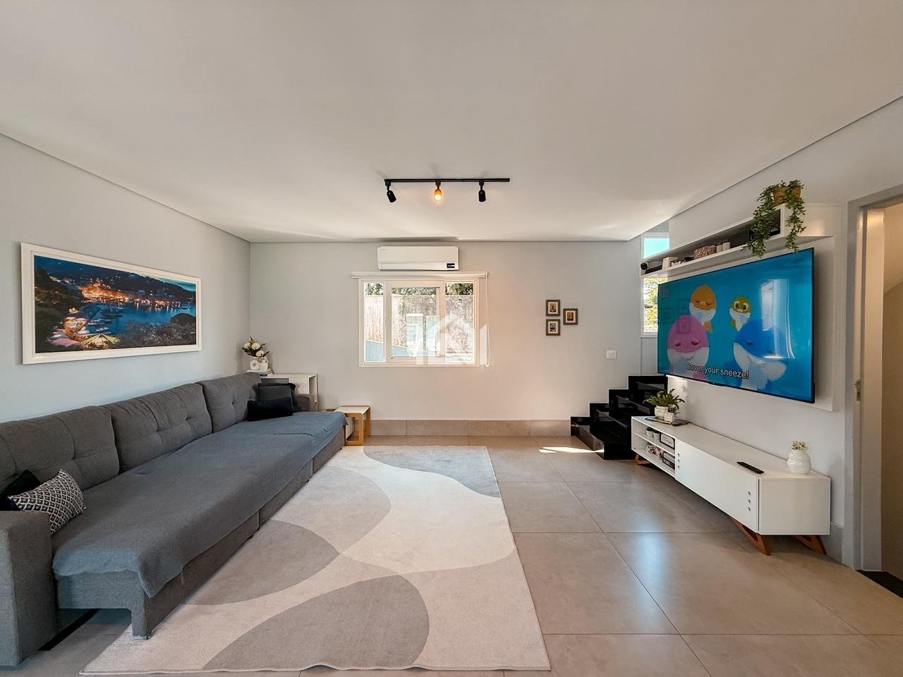 casa a venda no condominio residencial boa vista - sala de estar