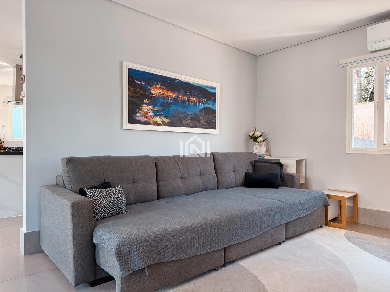 casa a venda no condominio residencial boa vista - sala de estar