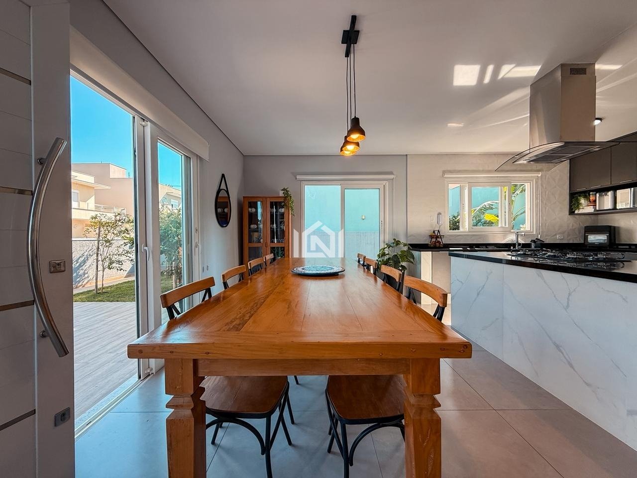 casa a venda no condominio residencial boa vista - sala de jantar