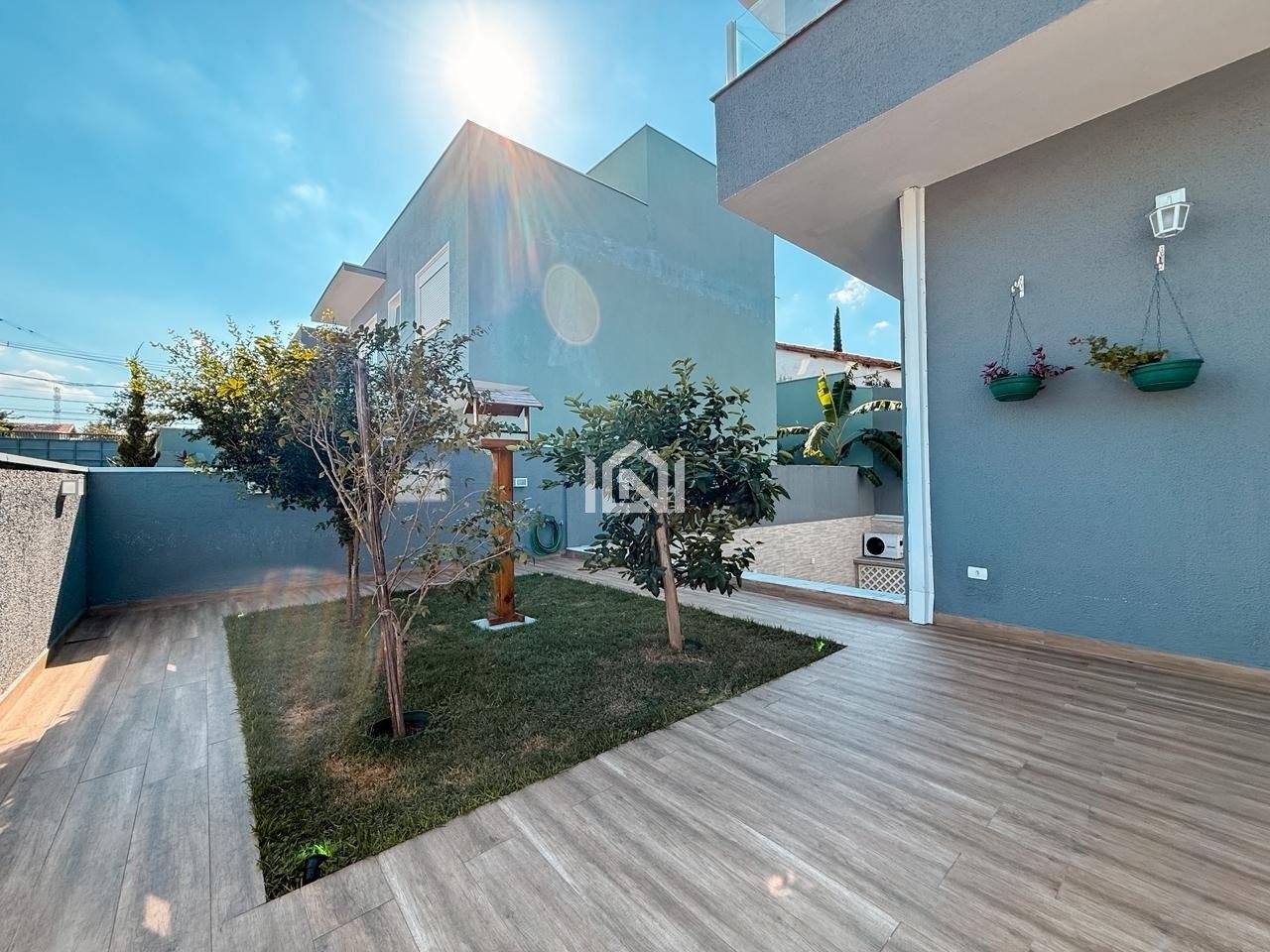 casa a venda no condominio residencial boa vista - quintal