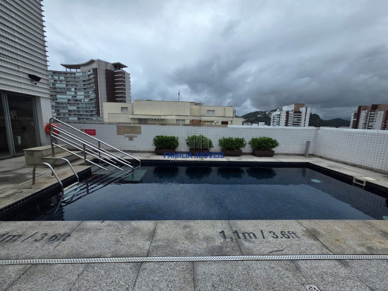 Studio 1 Quarto Pompéia - Santos SP | Família Imóveis