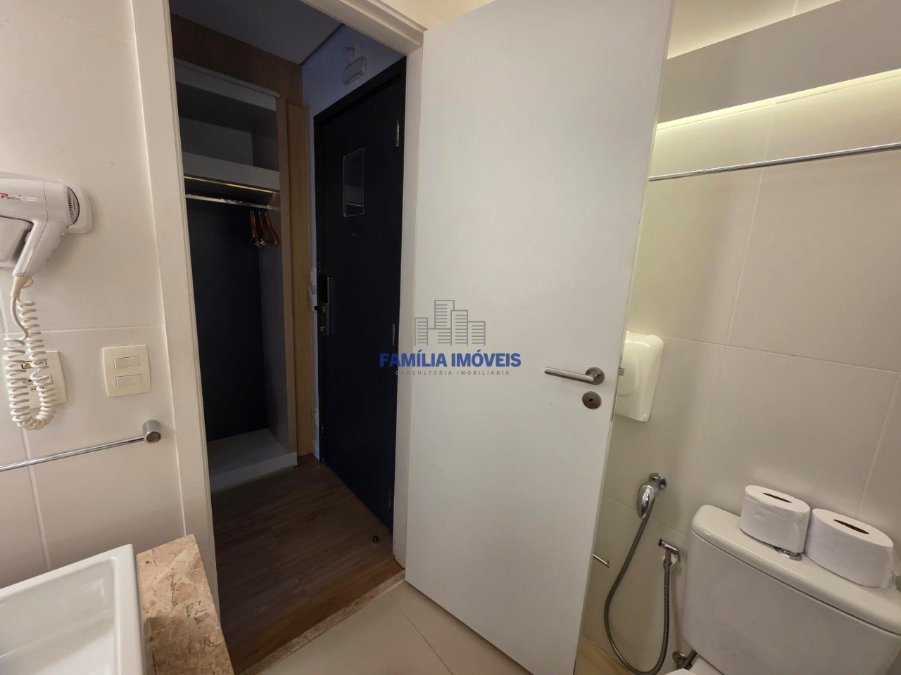 Studio 1 Quarto Pompéia - Santos SP | Família Imóveis