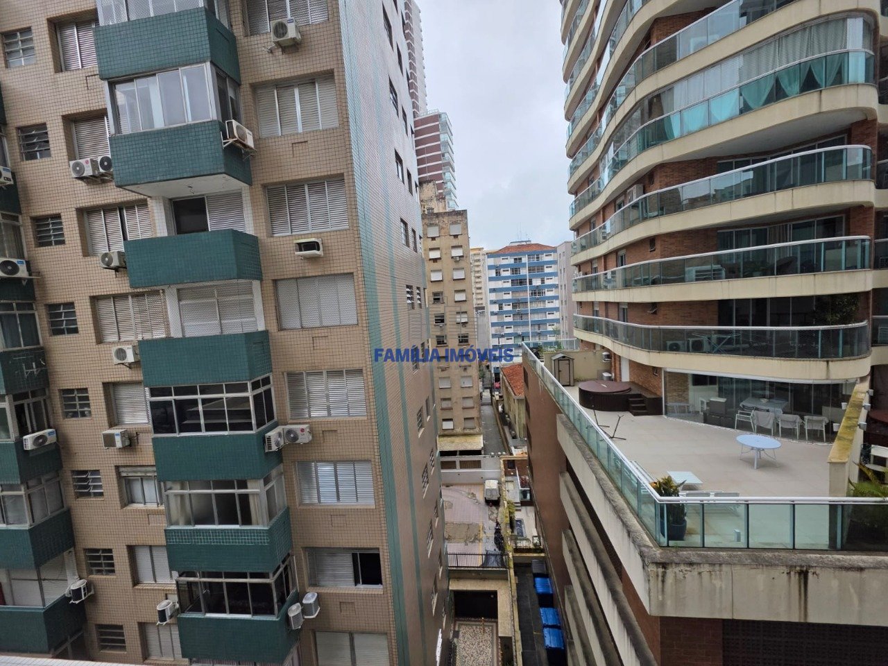 Studio 1 Quarto Pompéia - Santos SP | Família Imóveis
