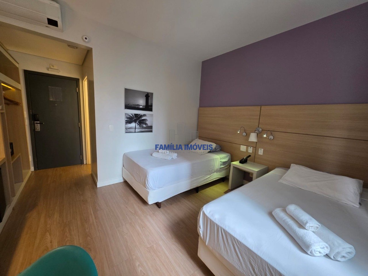 Studio 1 Quarto Pompéia - Santos SP | Família Imóveis