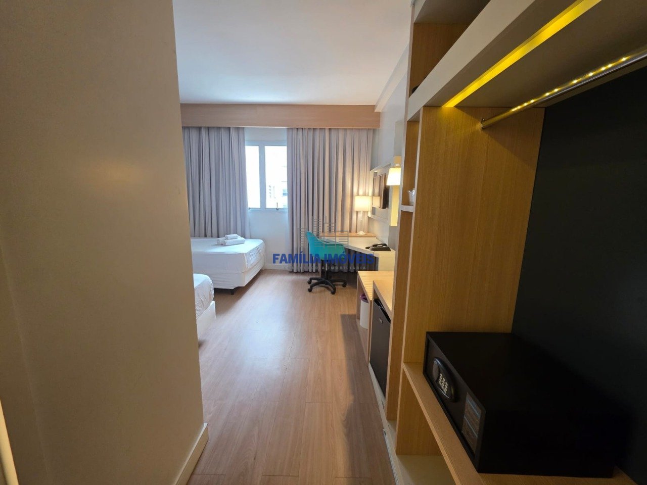 Studio 1 Quarto Pompéia - Santos SP | Família Imóveis