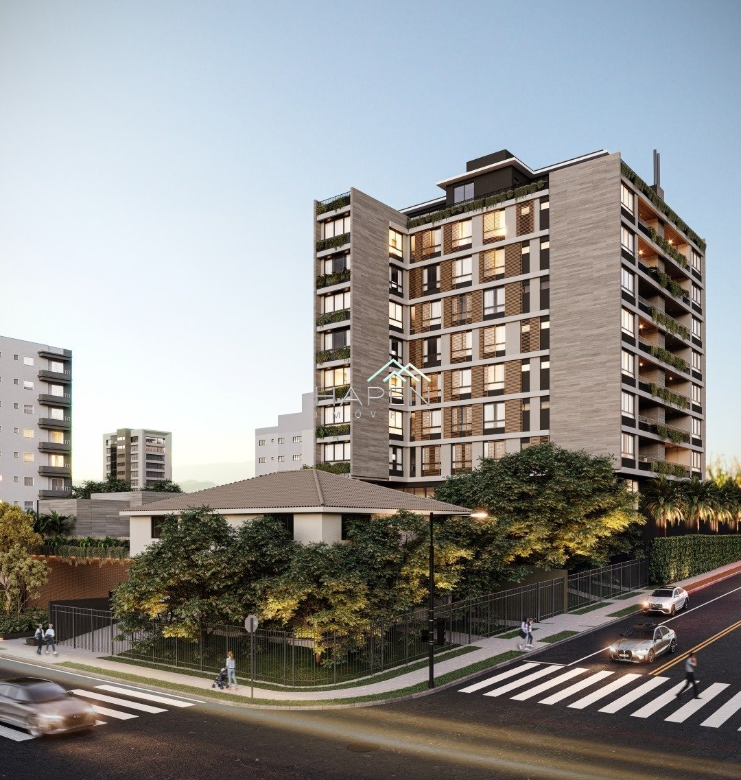 Edifício Eza Living Apartamento Garden 4 suítes no Ahú
