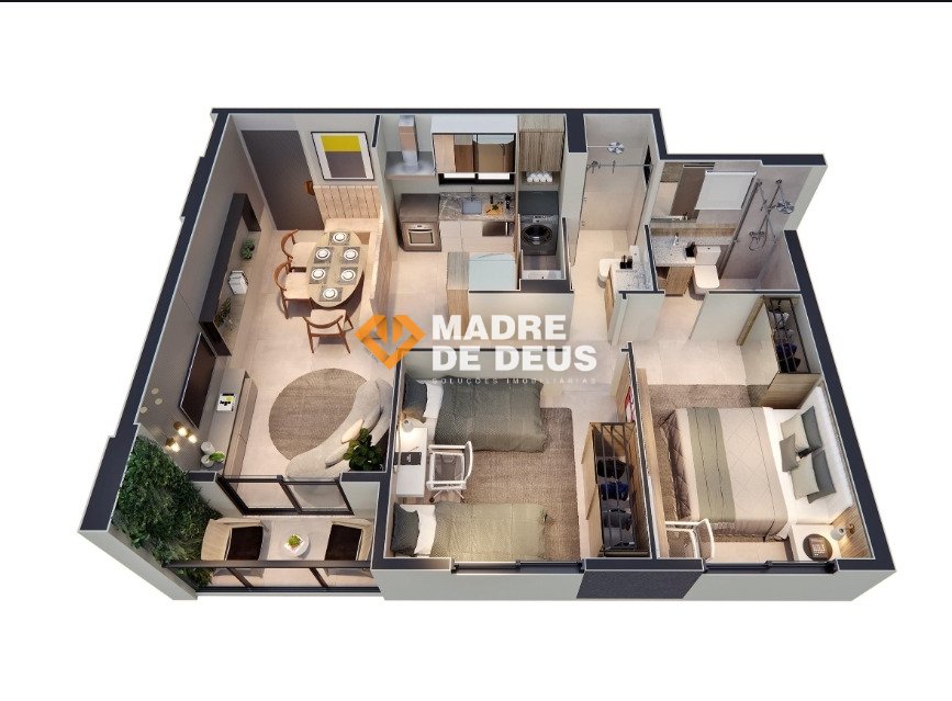 Apartamento, 2 quartos, 51 m² - Foto 6