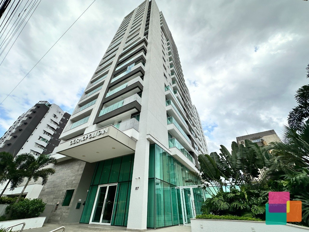 Apartamento em Joinville, Centro - Edifício Cosmopolitan