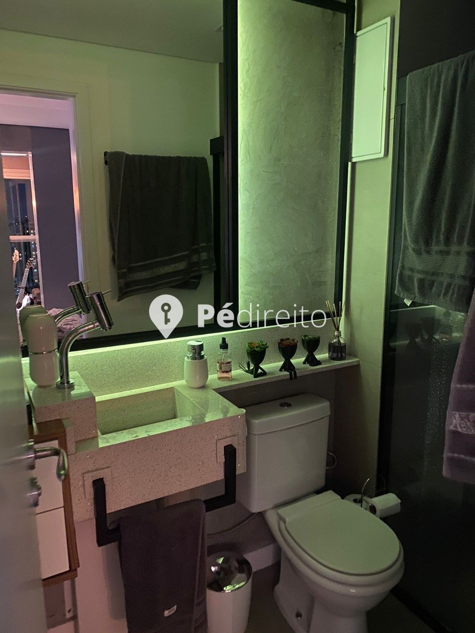 Apartamento Studio no Condomínio Viaza 400, 1 suíte, para alugar, 34 m², Campo Belo - São Paulo — foto 2