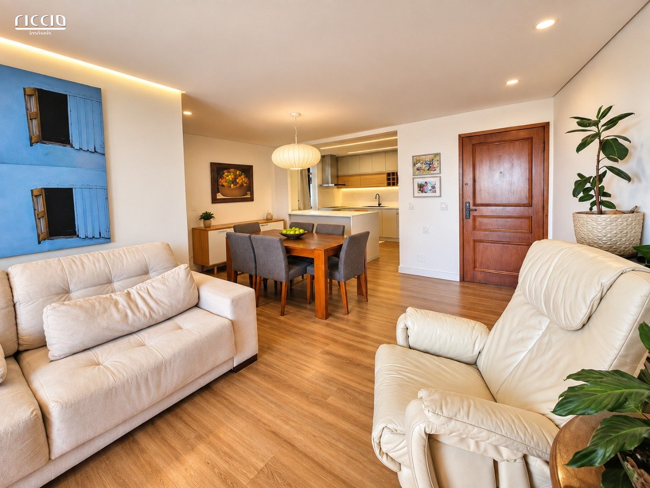 Apartamento à venda no Jardim Aquárius — ambiente interno